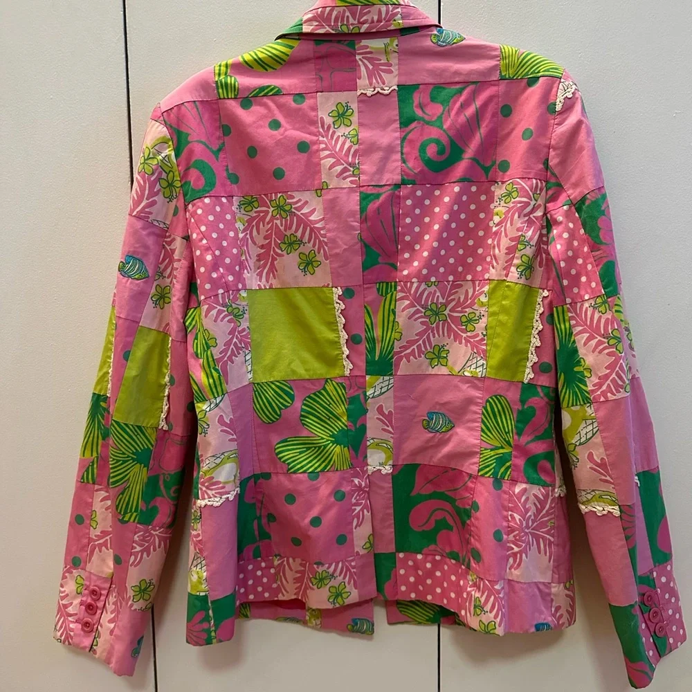 Lilly Pulitzer Patchwork Blazer - Picture 9 of 10